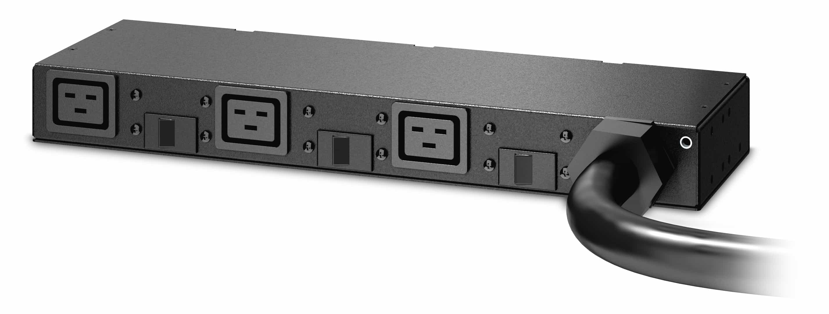 APC Rack PDU, Basic, 0U/1U, 48A, 230V, (3x) C19, IEC 309 63A stekker (AP6038A) thumbnail