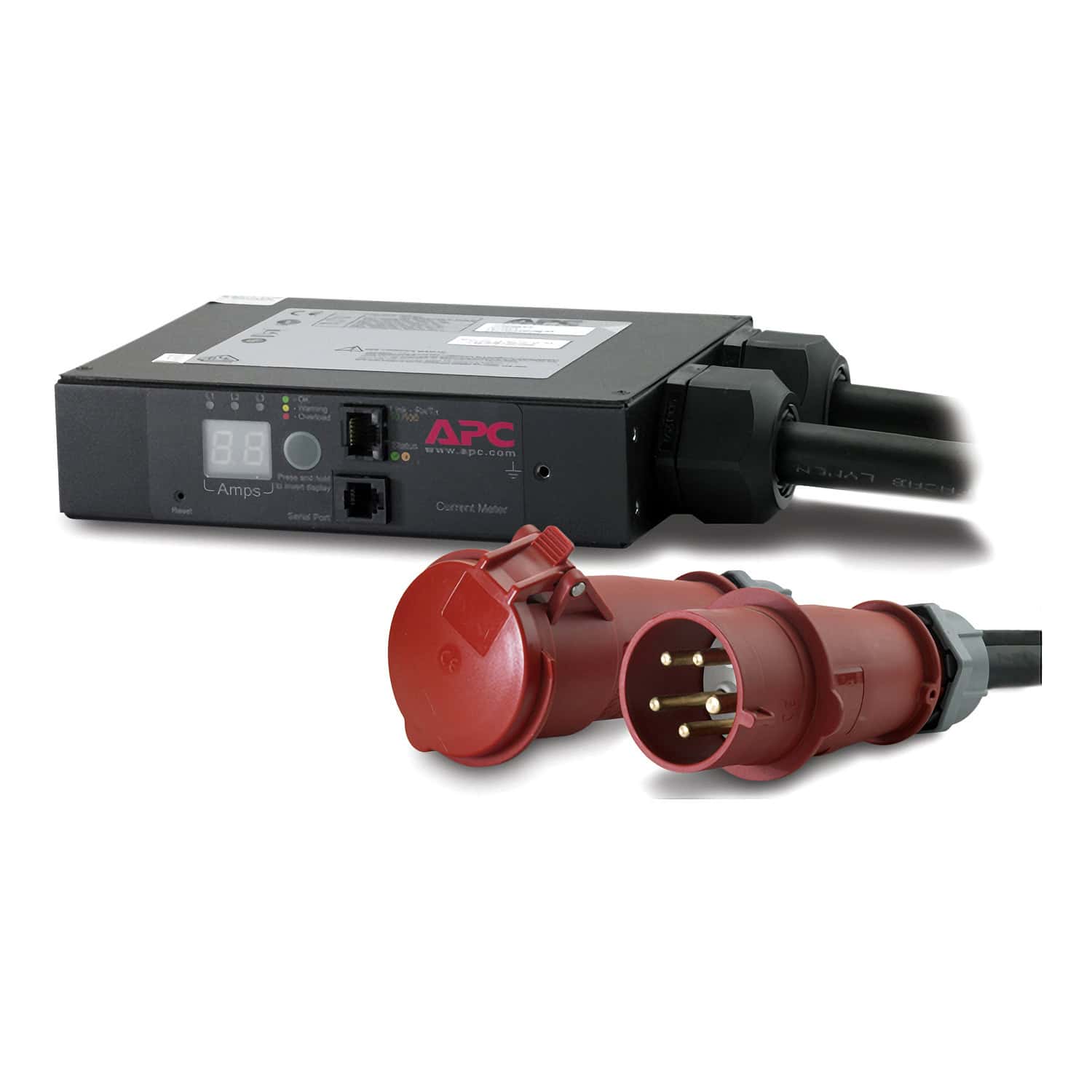 APC Lijnstroommeter, 32 A, 230 V, IEC309-32A 3-fase, 3F+N+A (AP7175B) thumbnail