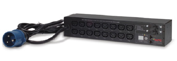 APC Rack PDU, Switched, 2U, 32A, 230V, (16x) C13, IEC 309 32A stekker (AP7922B) thumbnail