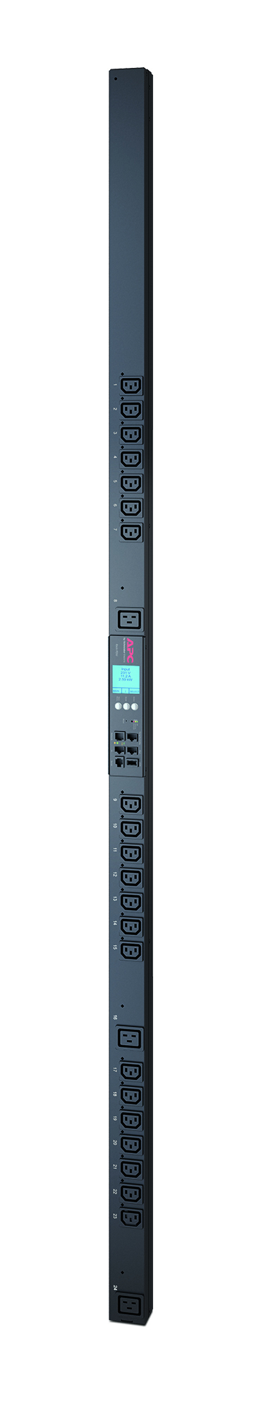 APC Rack PDU AP8659 - Switched & Metered-by-Outlet, ZeroU, 16A, 230V, (21x) C13 & (3x) C19 (AP8659) thumbnail