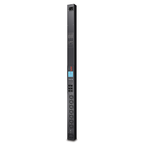 APC Rack PDU 2G, geschakeld, nul U, 20A, 208V, (7) C13 & (1) C19, L620 snoer (AP8958NA3) thumbnail