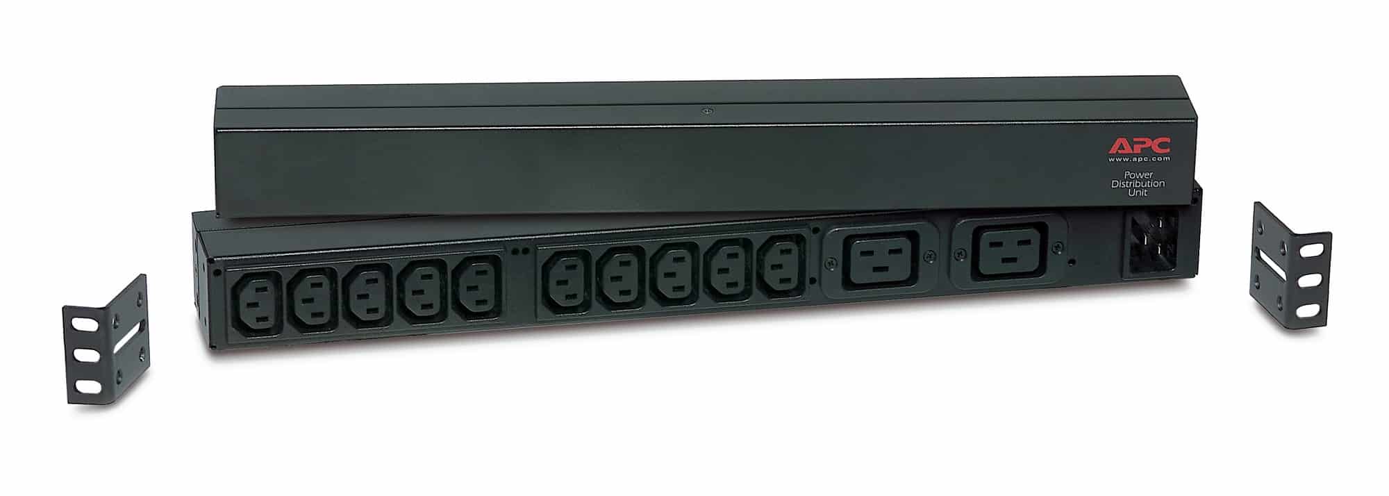 APC Rack PDU AP9559, Basic, 0U/1U, 16A, 230V, (10x) C13 (2x) C19, C20 stekker (AP9559) thumbnail