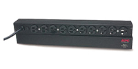 APC Basic Rack 1.8kVA energiedistributie Zwart (AP9562) thumbnail