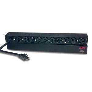 APC Rack PDU, Basic, 1U, 20A, 120V energiedistributie Zwart (AP9563) thumbnail