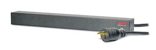 APC Rack PDU, Basic, 1U, 16A, 208V energiedistributie Zwart (AP9566) thumbnail