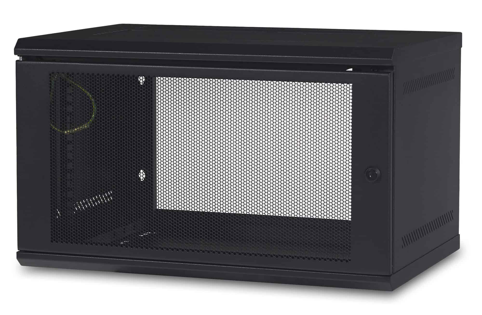 APC NetShelter WX AR106, 6U/HE, 19inch patchkast, Wandmontage, Ongemonteerd, 400MM diep (AR106) thumbnail
