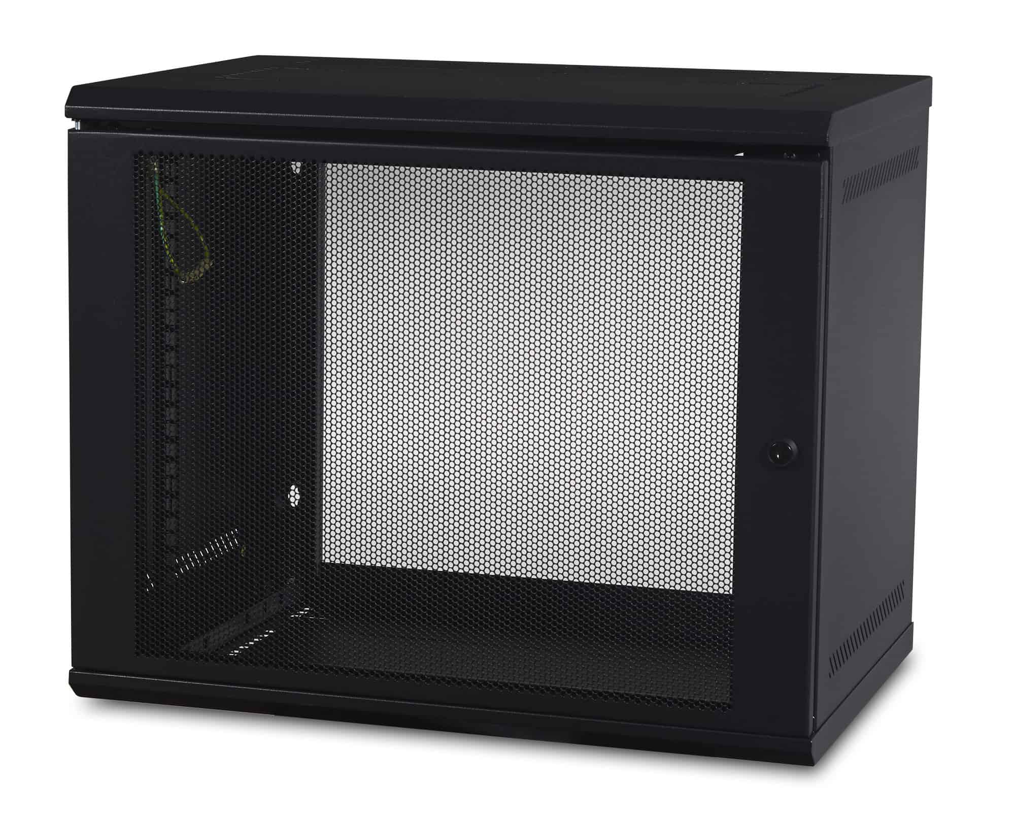 APC AR109 NetShelter WX 9U/HE, 19inch Wandpatchkast, Geschikt voor muurbevestiging, 400MM diep, Ongemonteerd (AR109) thumbnail