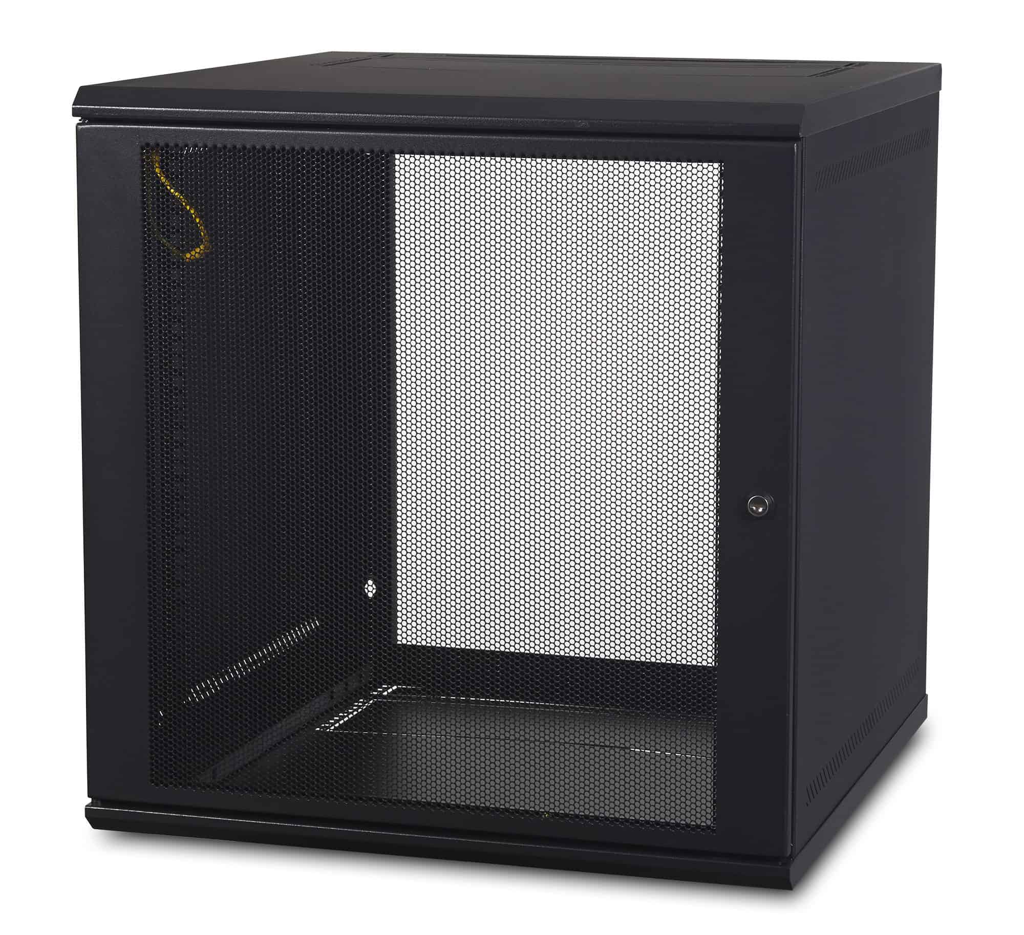 APC AR112 NetShelter WX 12U/HE, 19inch Wandpatchkast, Geschikt voor muurbevestiging, 400MM diep, Ongemonteerd (AR112) thumbnail