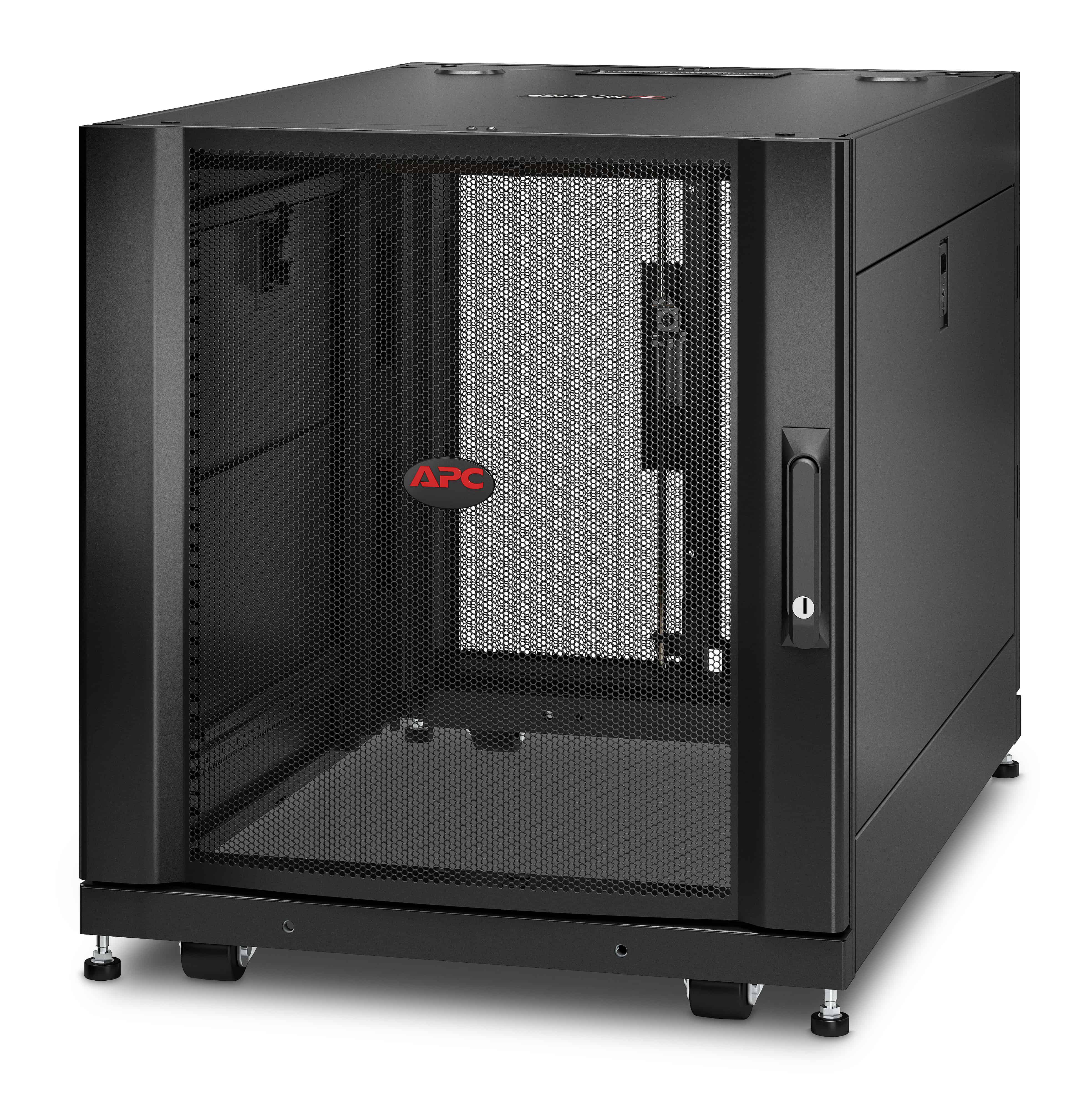 APC NetShelter SX AR3003 12U 600mm(b) x 900mm(d) 19" IT rack met zijpanelen (AR3003) thumbnail
