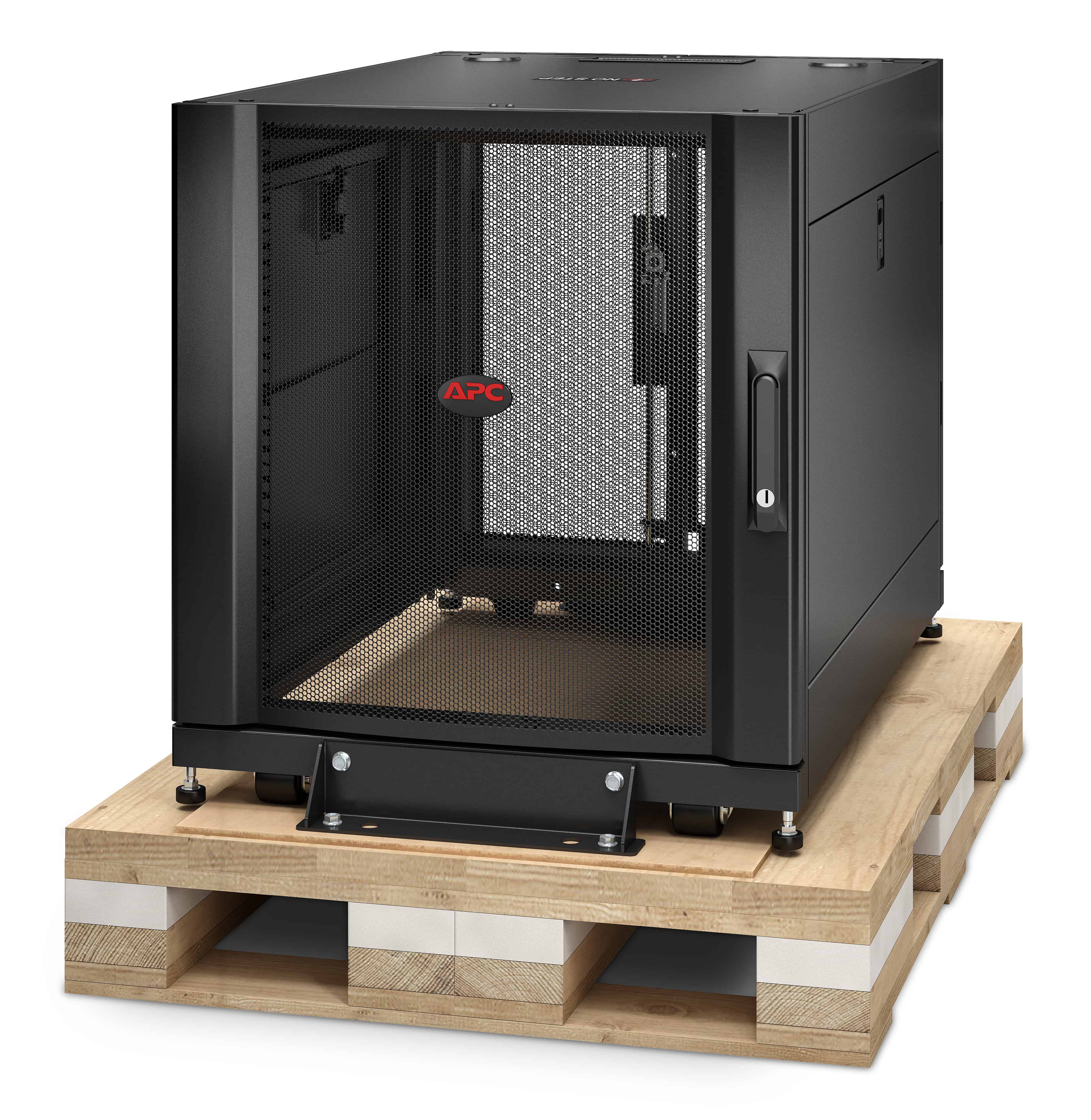 APC NetShelter SX AR3003SP 12U 600mm(b) x 900mm(d) 19" IT rack met zijpanelen, Shock packaging (AR3003SP) thumbnail