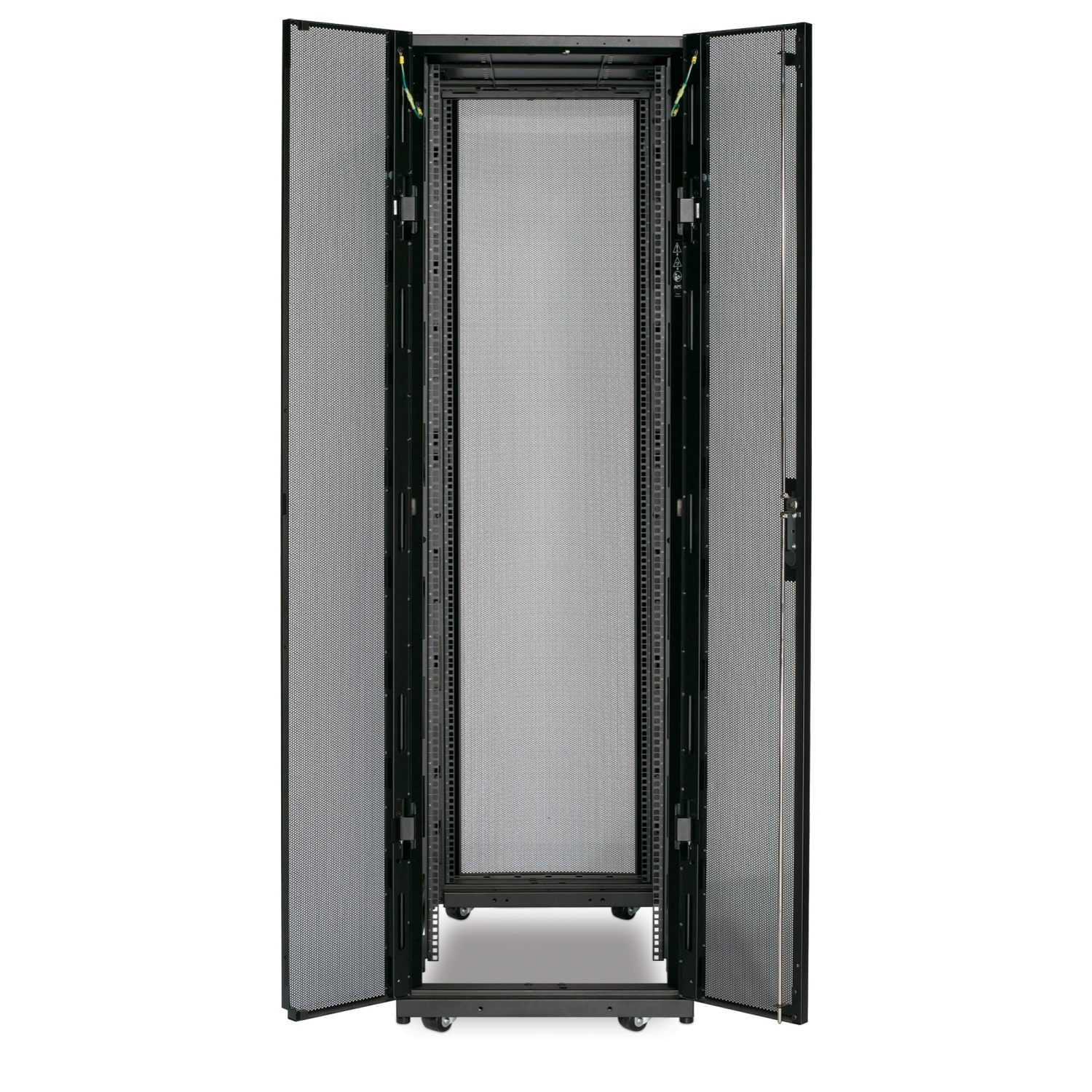 APC NetShelter SX 42U 600mm(b) x 1070mm(d) 19" IT rack, behuizing zonder zijpanelen, zwart (AR3100X609) thumbnail