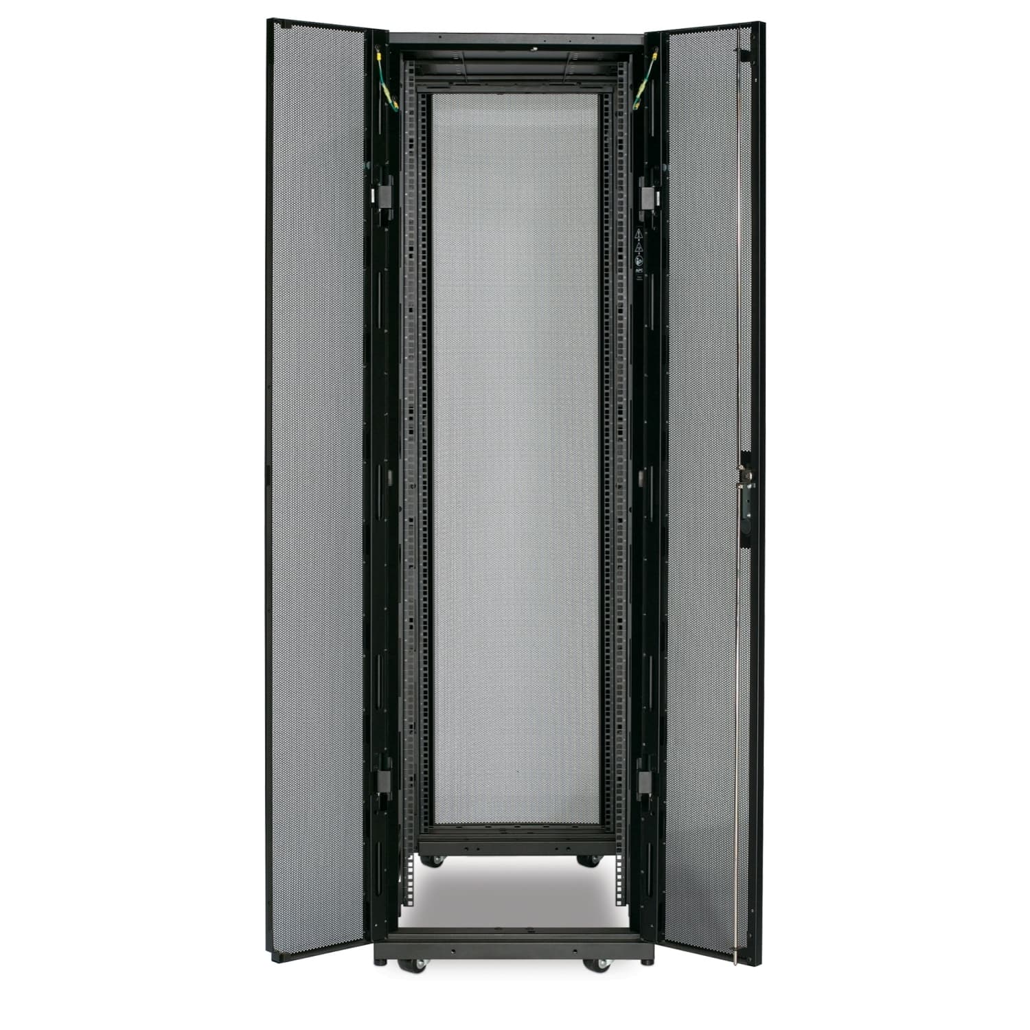 APC NetShelter SX 42U 600mm(b) x 1070mm(d) 19" IT rack, behuizing zonder zijpanelen, zwart (AR3100X609) thumbnail