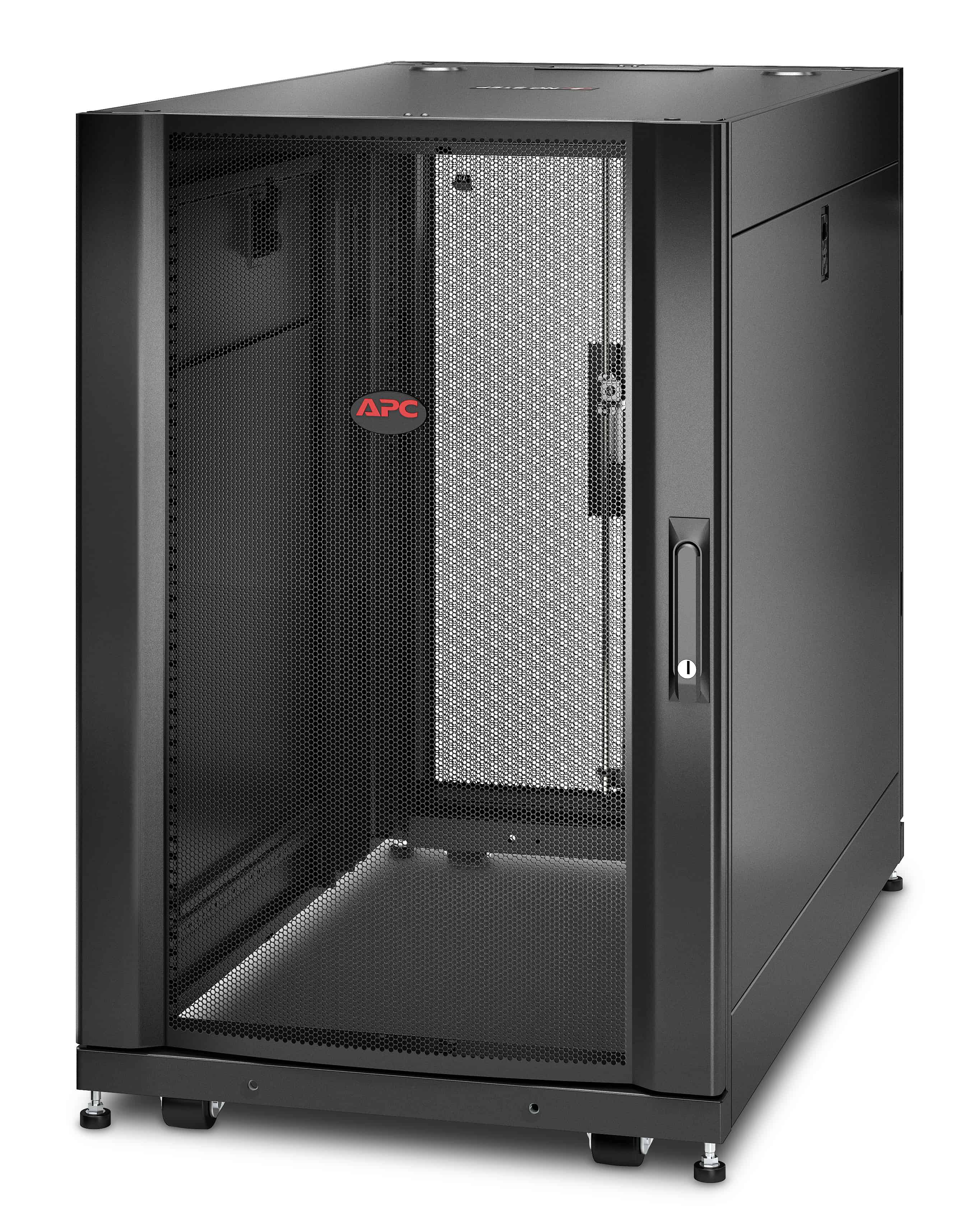 APC NetShelter SX AR3106 18U 600mm(b) x 1070mm(d) 19" IT rack met zijpanelen (AR3106) thumbnail