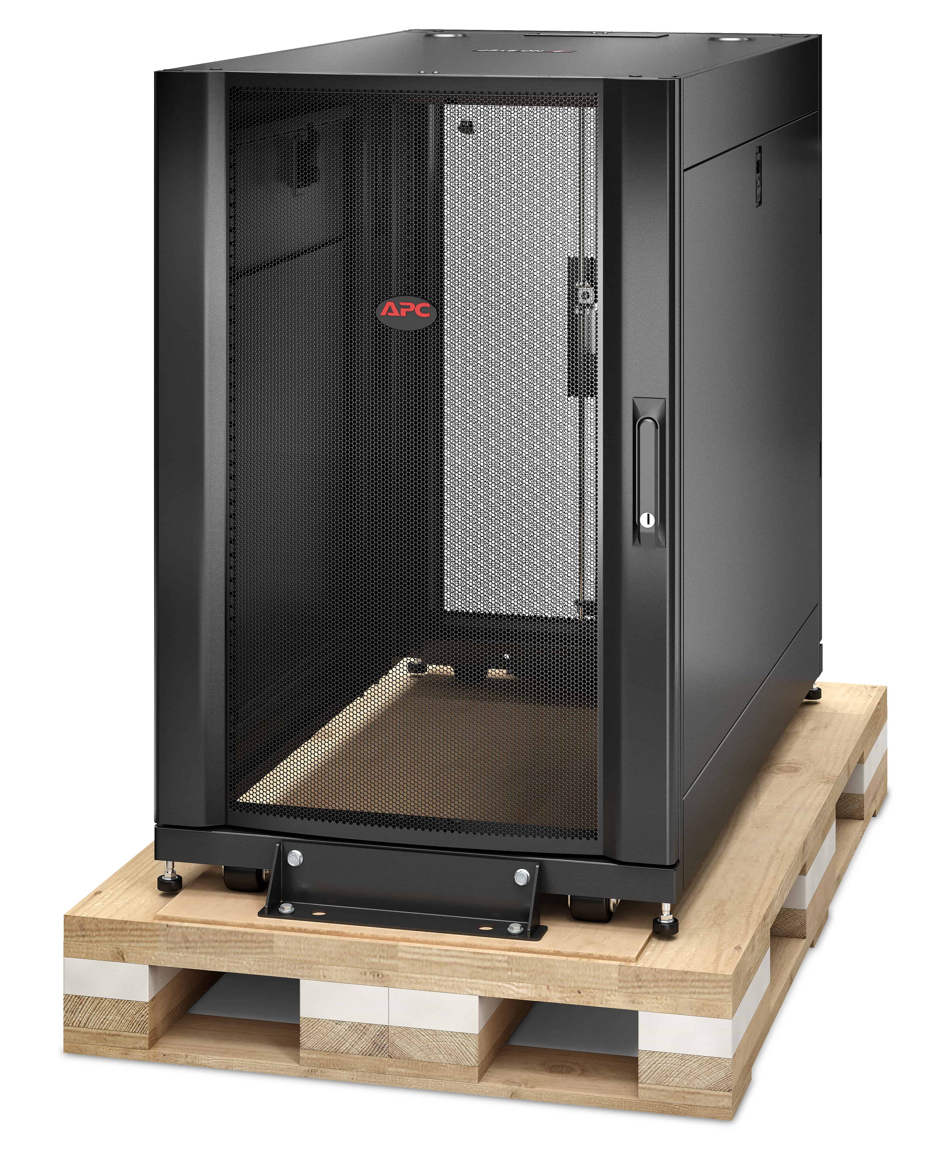 APC NetShelter SX AR3106SP 18U 600mm(b) x 1070mm(d) 19" IT rack met zijpanelen, Shock packaging (AR3106SP) thumbnail