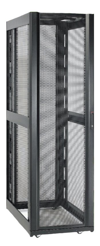 APC NetShelter SX 48U 600mm Wide x 1070mm Deep Enclosure Without Sides Without Doors Black (AR3107X617) thumbnail