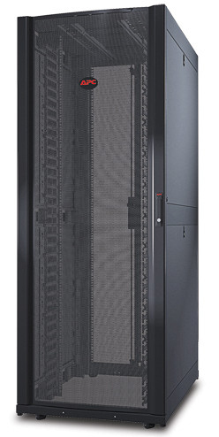 APC NetShelter SX 42U 750mm(b) x 1070mm(d) 19" IT rack, netwerkbehuizing met zijpanelen, zwart (AR3140) thumbnail