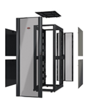 APC NetShelter SX 42U 750mm(b) x 1070mm(d) 19" IT rack, behuizing zonder deuren, zwart (AR3150X610) thumbnail