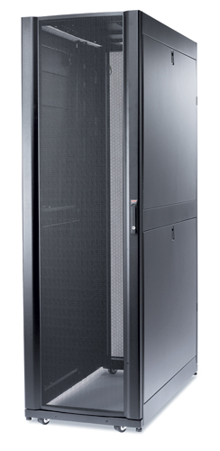APC NetShelter SX 48U 600mm(b) x 1200mm(d) 19 IT rack, behuizing met zijpanelen, zwart (AR3307) thumbnail