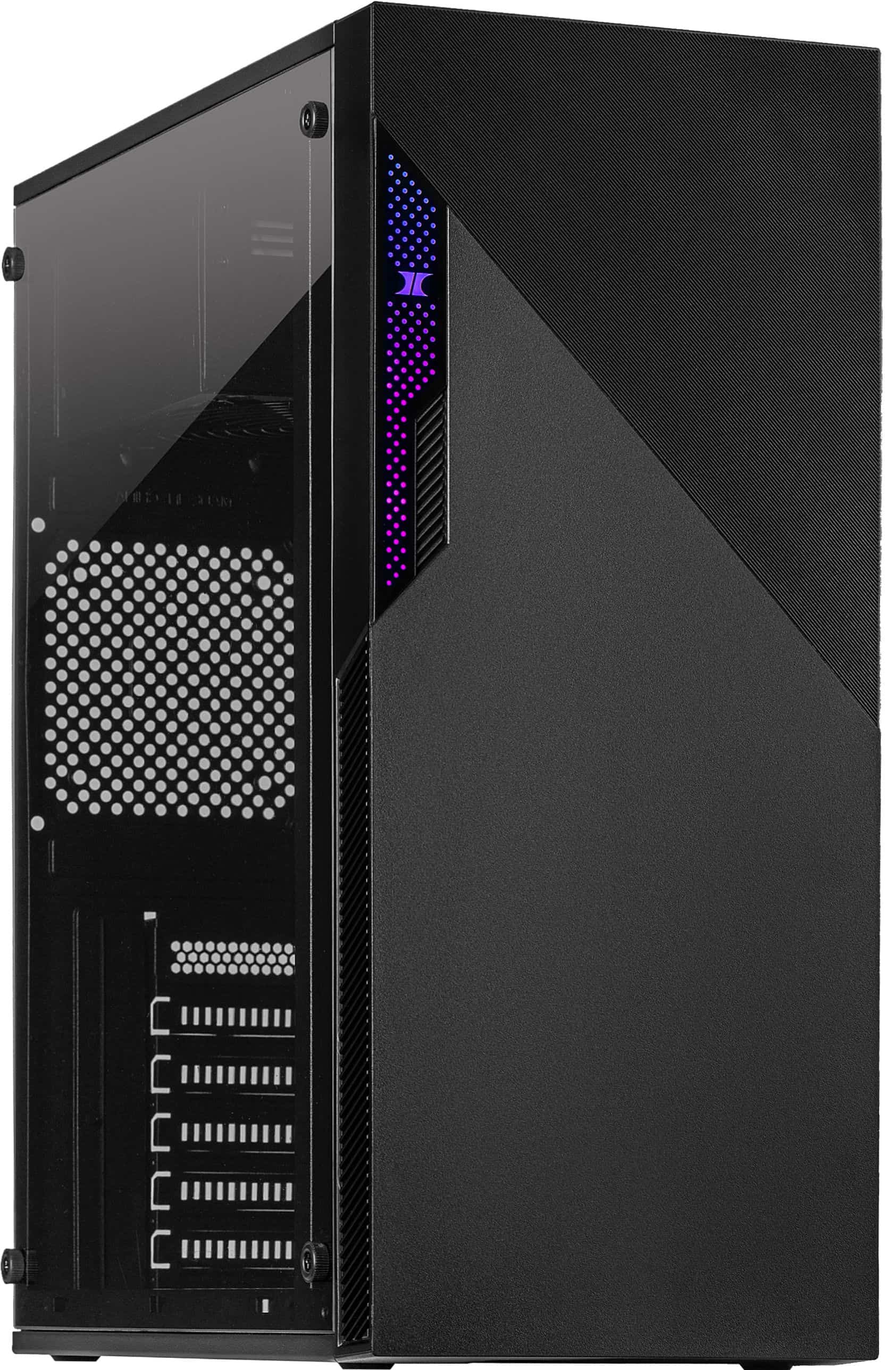 Inter-Tech ATX A-303 Midi Tower Zwart (88881363) thumbnail