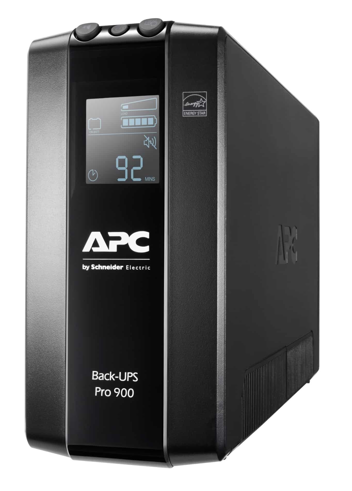 APC Back-UPS PRO BR900MI - Noodstroomvoeding, 6x C13 uitgang, USB, 900VA (BR900MI) thumbnail