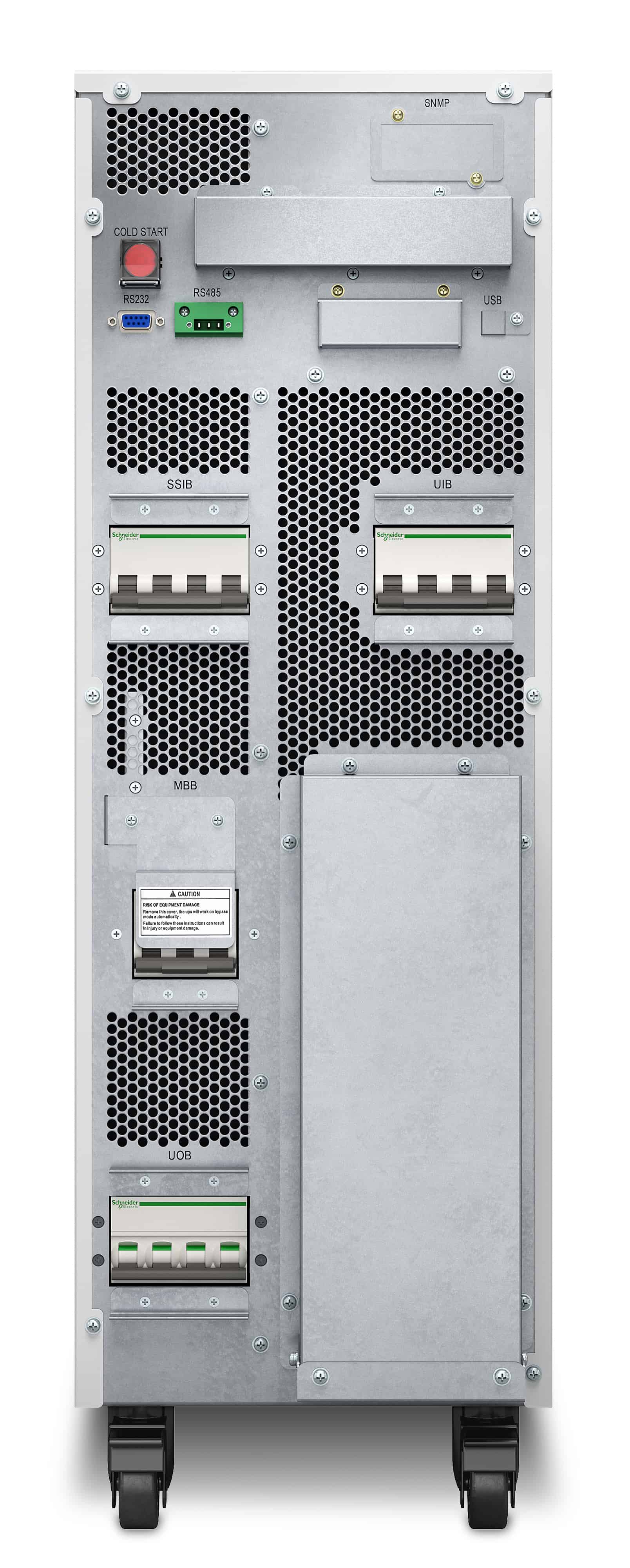 APC Easy UPS 3S E3SUPS30KH Noodstroomvoeding - 30kVA 3fase(400V) in&uit inc. 0 (externe) accu's (E3SUPS30KH) thumbnail