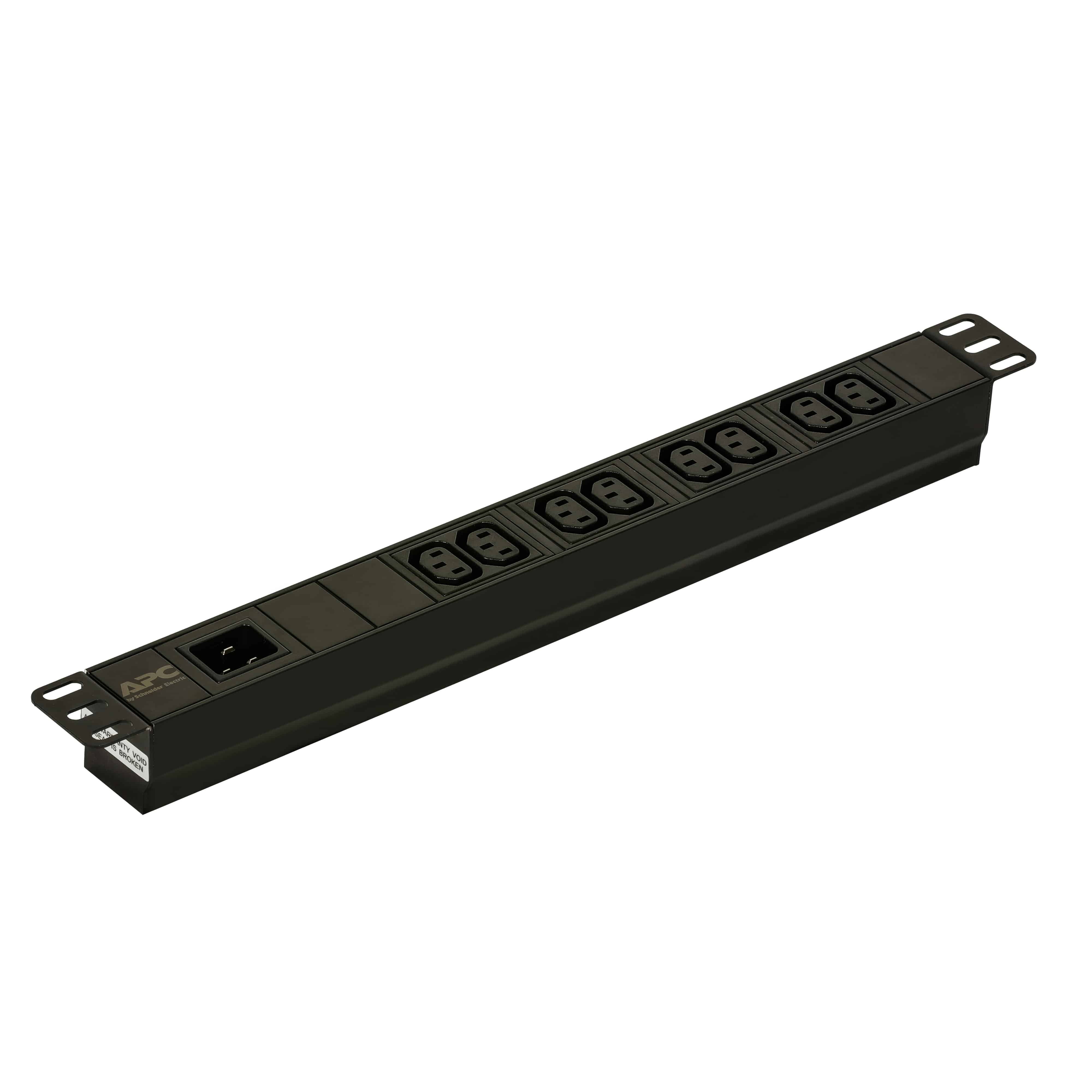 APC Easy PDU EPDU1016B, Basic, 1U, 16A, 230V, (8x)C13, C20 stekker (EPDU1016B) thumbnail