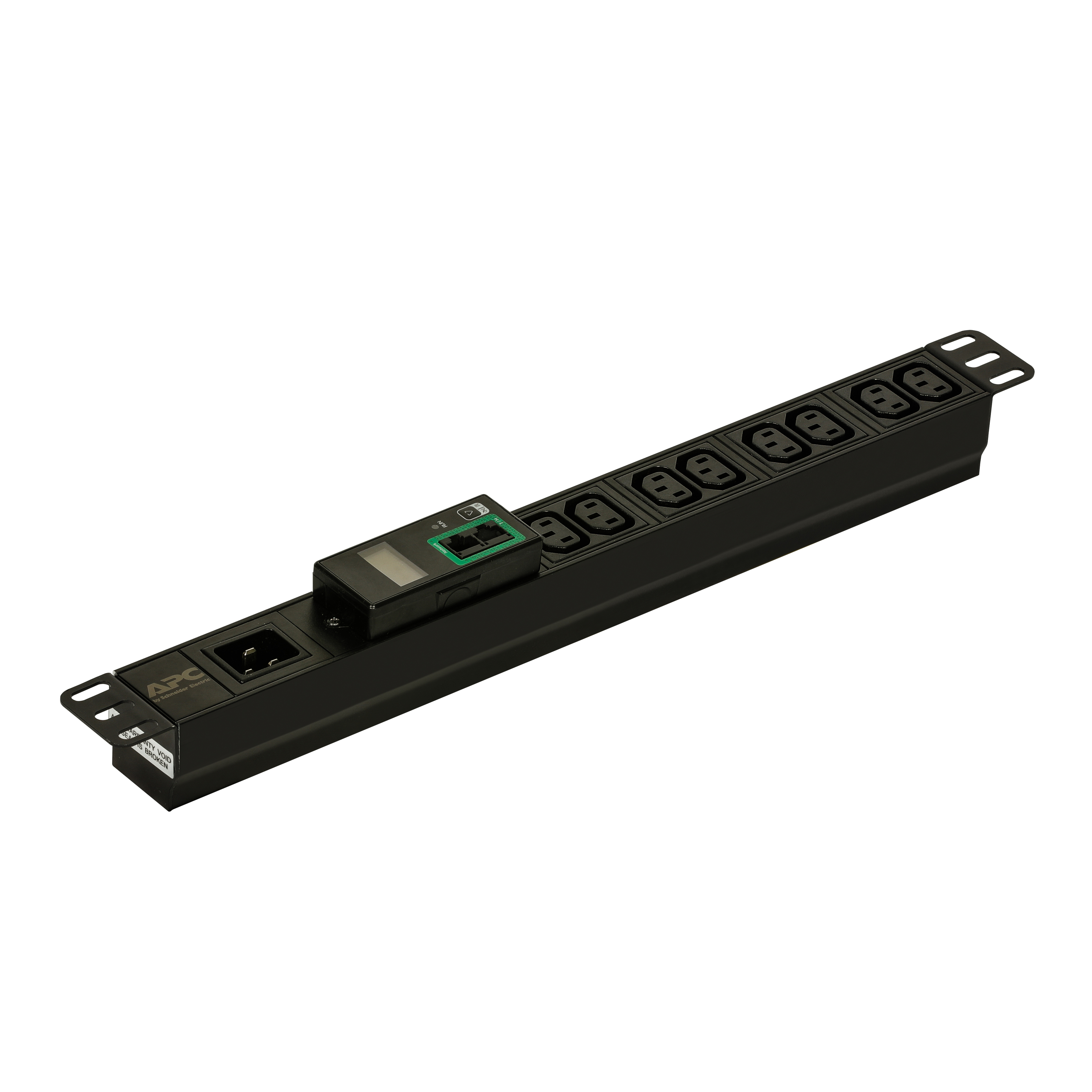 APC Easy PDU EPDU1016M, Metered, 1U, 16A, 230V, (8x)C13, C20 stekker (EPDU1016M) thumbnail