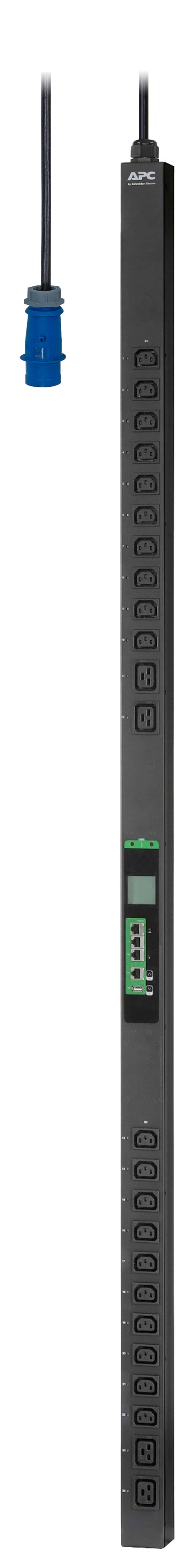 APC Easy PDU EPDU1116S, Switched, 0U, 16A, 230V, (20x)C13 & (4x)C19, IEC309 16A stekker (EPDU1116S) thumbnail