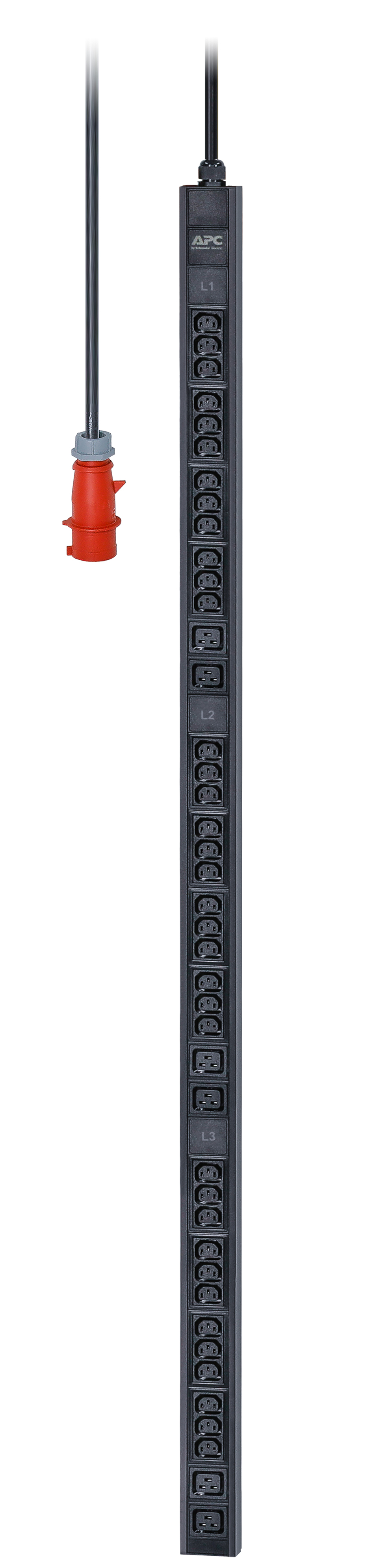 APC Easy PDU EPDU1216B, Basic, 0U, 16A, 400V, (36x)C13 & (6x)C19, IEC60309 16A 3Fase stekker (EPDU1216B) thumbnail