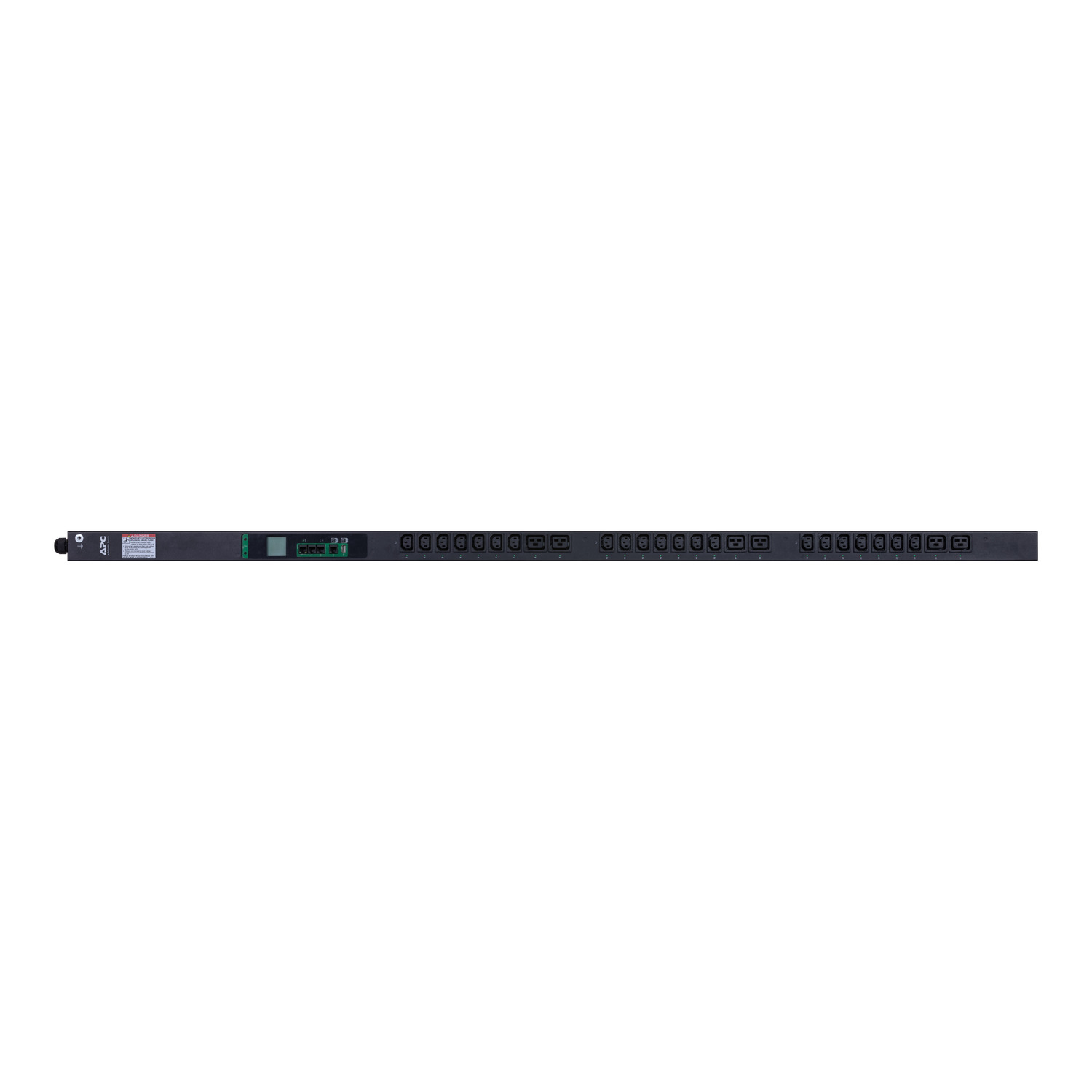 APC Easy rack PDU, geschakeld, 0U, 3-fasig, 11kW, 230V, 16A, 21 C13 en 6 C19-uitgangen, IEC60309 3P + N + PE-ingang (EPDU1216S) thumbnail