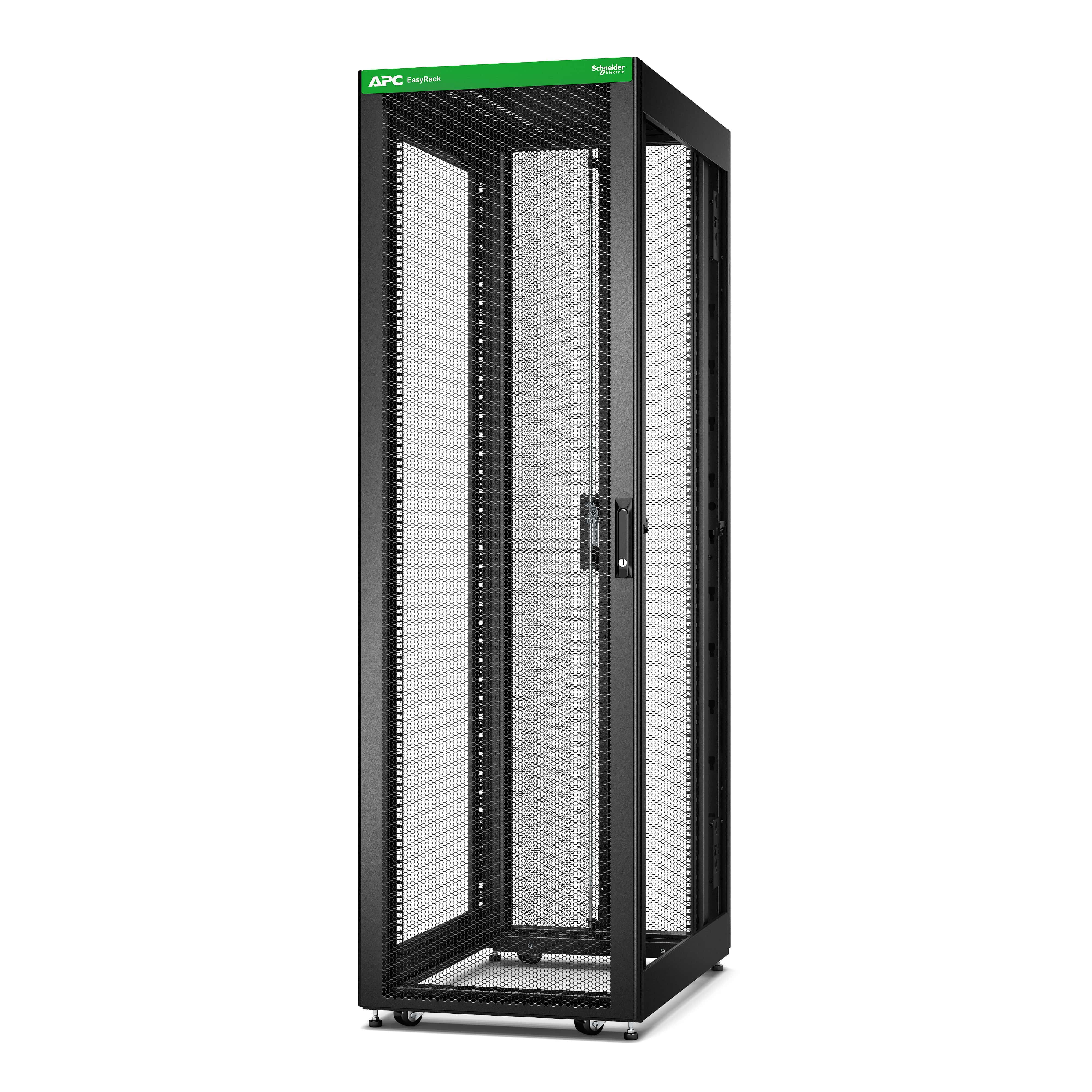 APC NetShelter Easy ER6200 - 42U/HE, 600mm(b) x 1000mm(d) 19" IT rack, zonder zijpanelen (ER6200) thumbnail