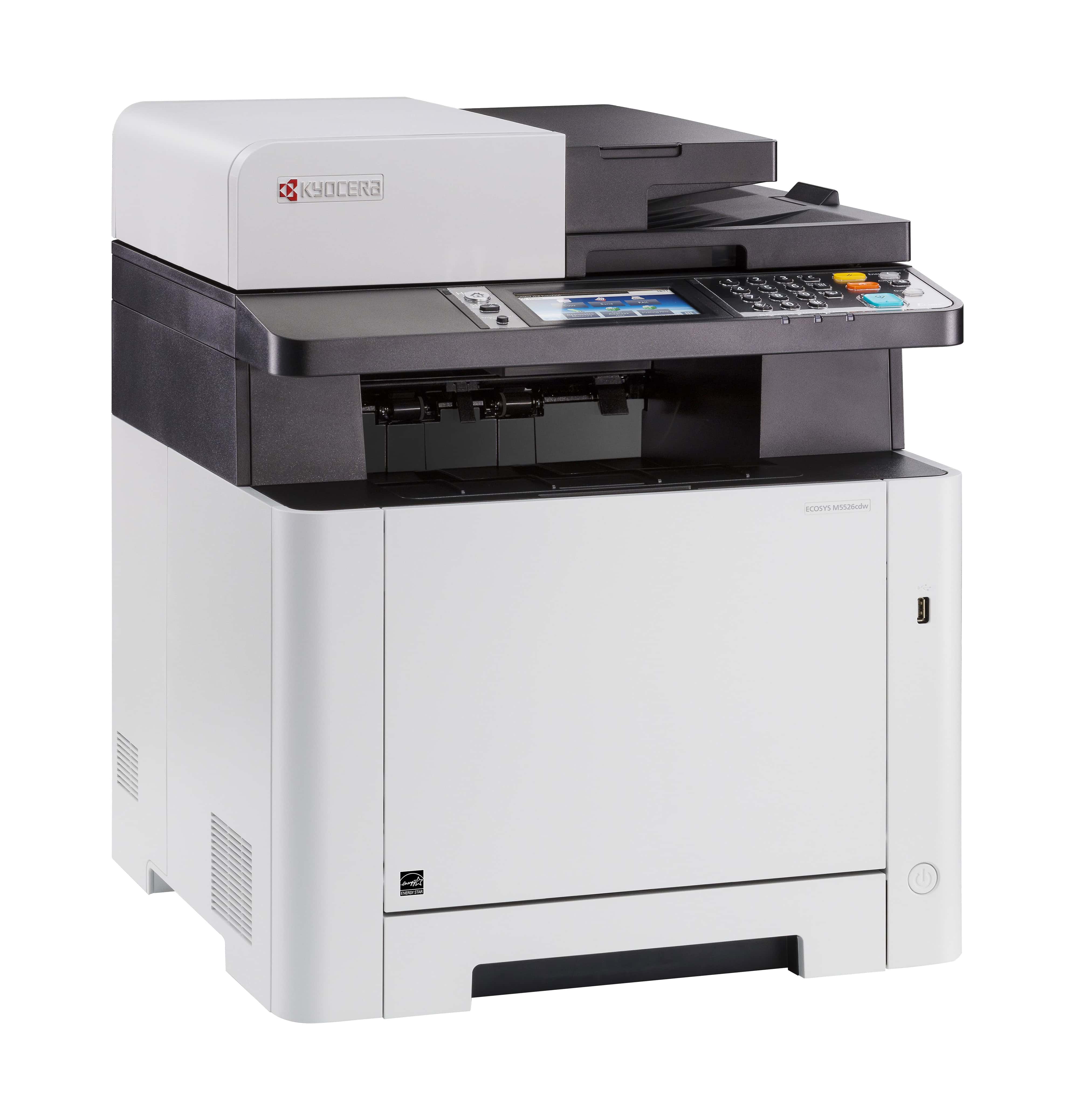 KYOCERA ECOSYS M5526cdw Laser A4 1200 x 1200 DPI 26 ppm Wifi (870B61102R73NL3) thumbnail