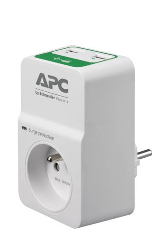 APC PM1WU2-FR Overspanningsbeveiliging Wit 1 AC-uitgang(en) 230 V (PM1WU2-FR) thumbnail