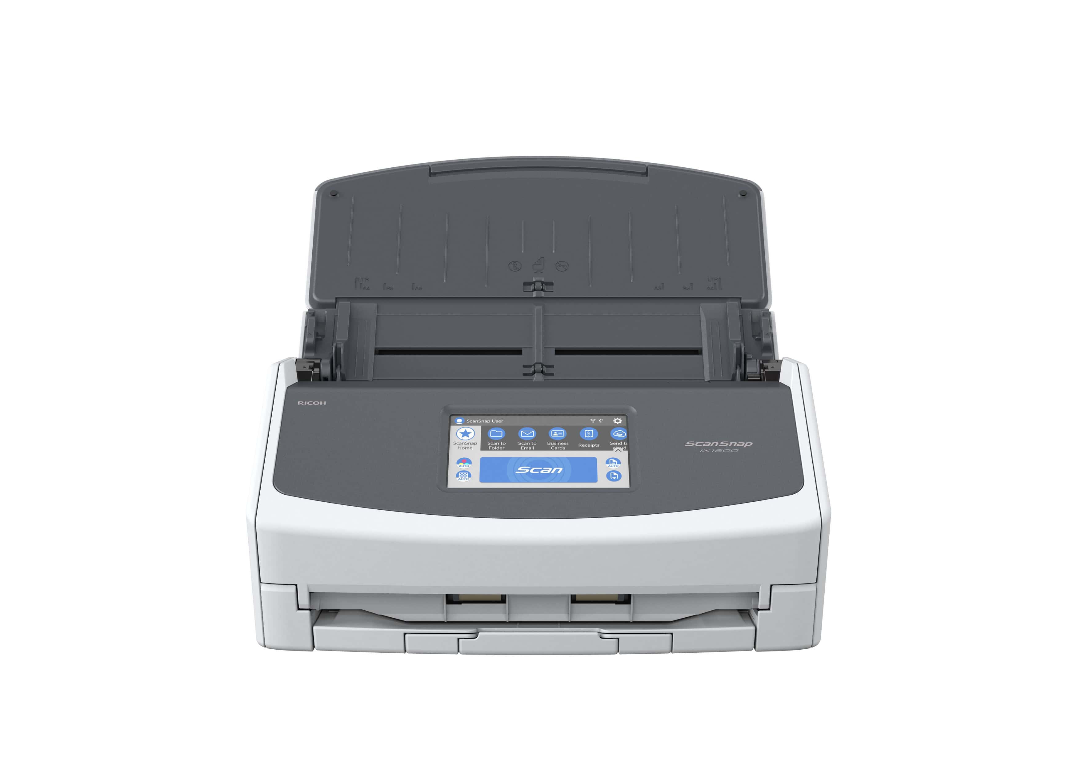 Ricoh ScanSnap iX1600 ADF-/handmatige invoer scanner 600 x 600 DPI A4 Wit (PA03770-B401) thumbnail