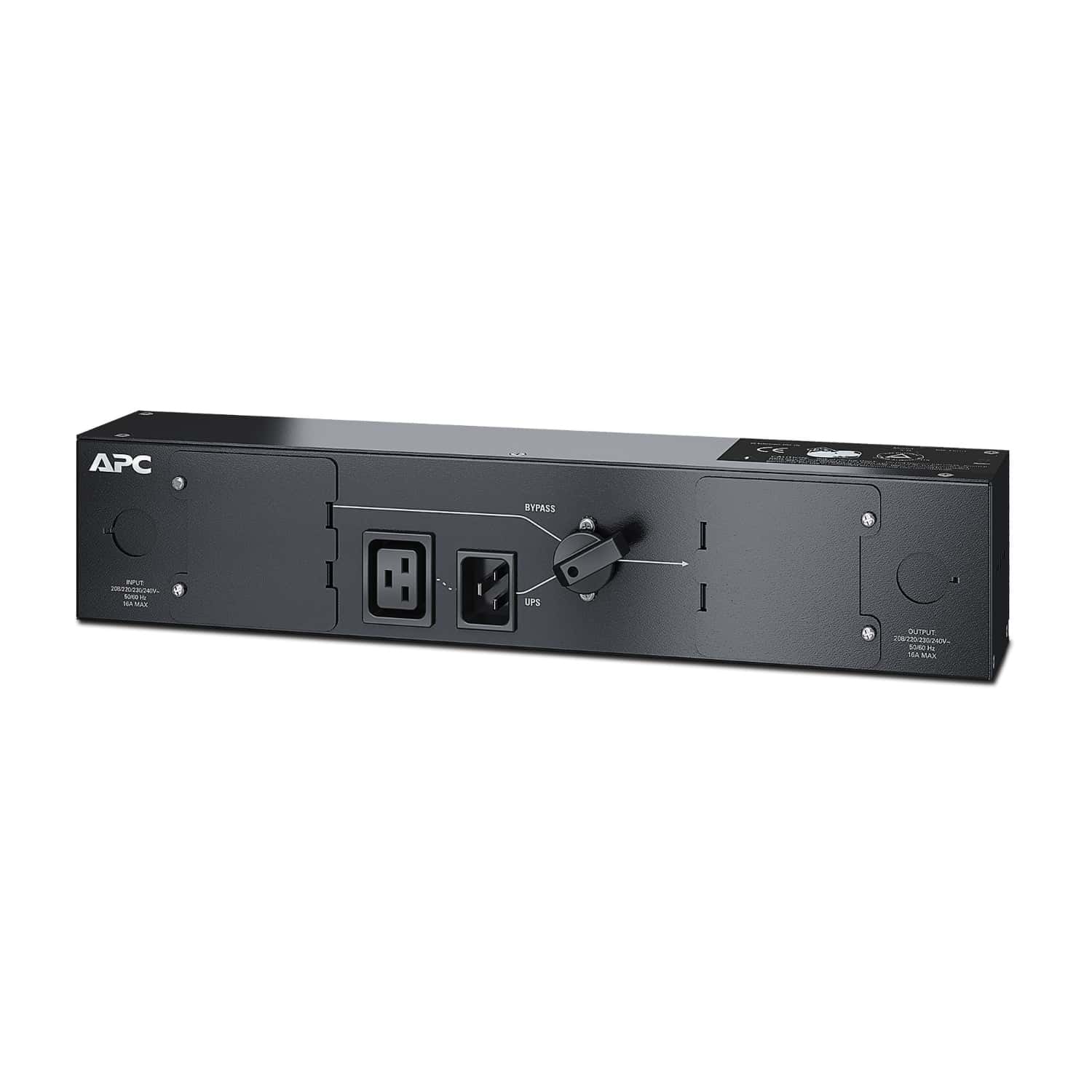 APC Service bypass Panel SBP3000RMHW - 230V, Hardwire ingang, Hardwire uitgang (SBP3000RMHW) thumbnail