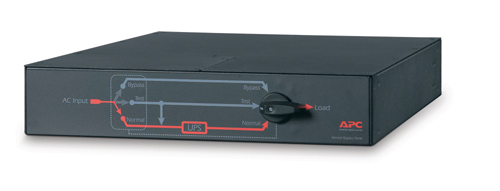 APC Service Bypass Panel - 200/208/240V energiedistributie Zwart (SBP5000RMT2U) thumbnail