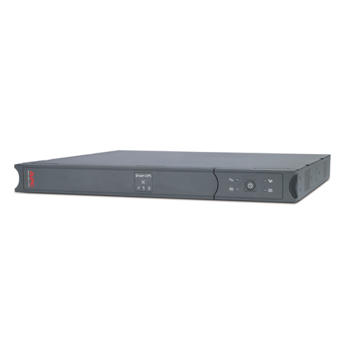 APC Smart-UPS SC450RMI1U - 450VA, 4x C13 uitgang, rack mountable, serieel (SC450RMI1U) thumbnail