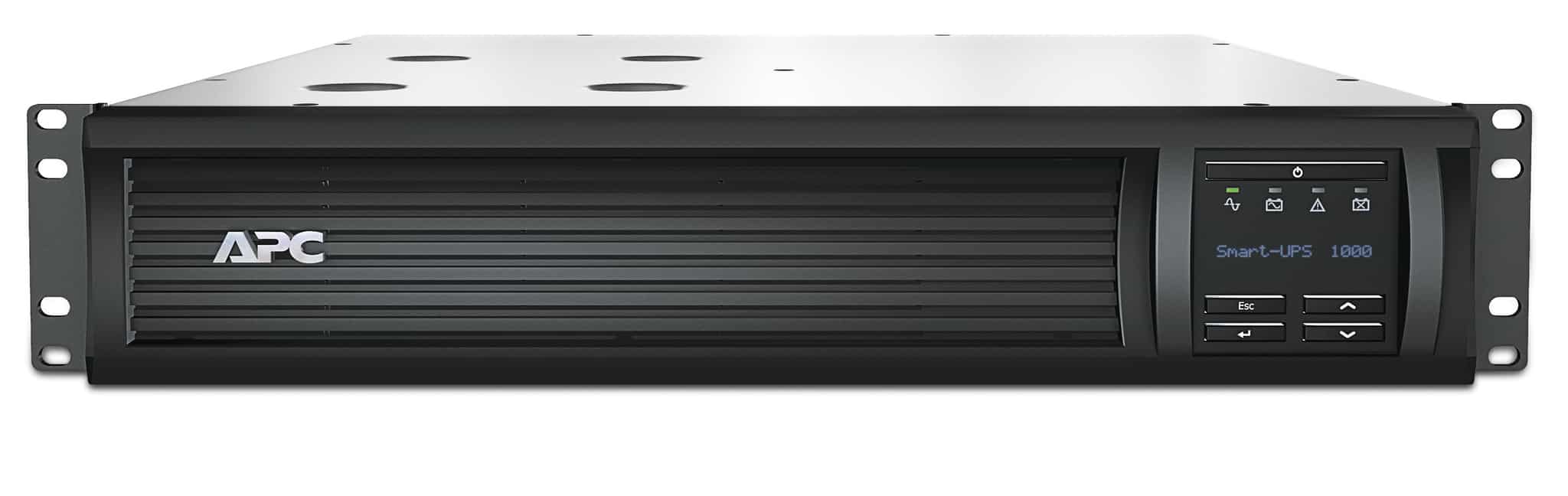 APC Smart-UPS SMT1000RMI2UC Noodstroomvoeding - 4x C13, USB, Rack Mountable, SmartConnect, 1000VA (SMT1000RMI2UC) thumbnail