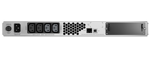 APC Smart-UPS SMT1500RMI1U - Noodstroomvoeding 4x C13 , USB, rack mountable, 1U, 1500VA (SMT1500RMI1U) thumbnail