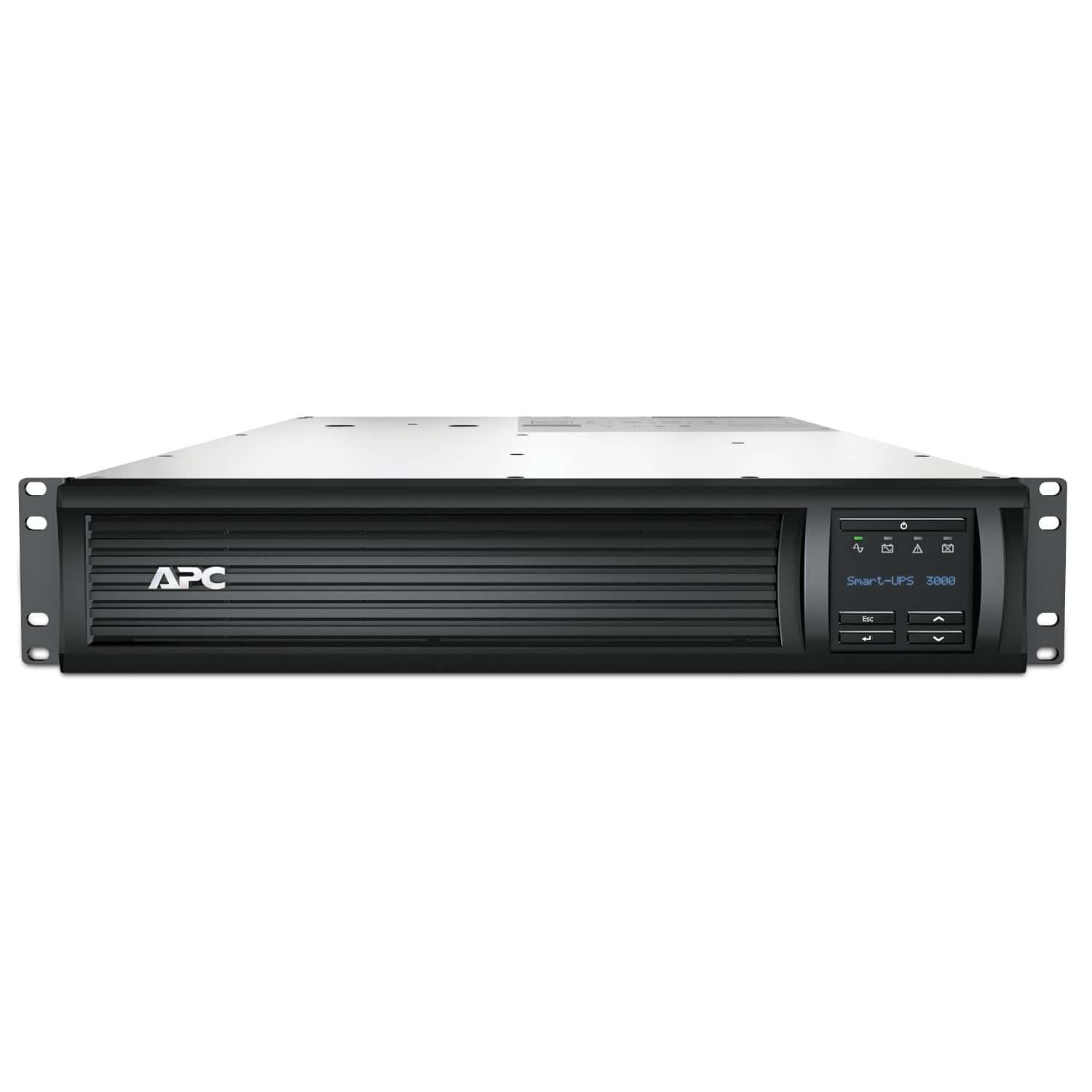 APC Smart-UPS SMT3000RMI2UNC - Noodstroomvoeding 8x C13, 1x C19, USB, rack mountable, NMC, 3000VA (SMT3000RMI2UNC) thumbnail