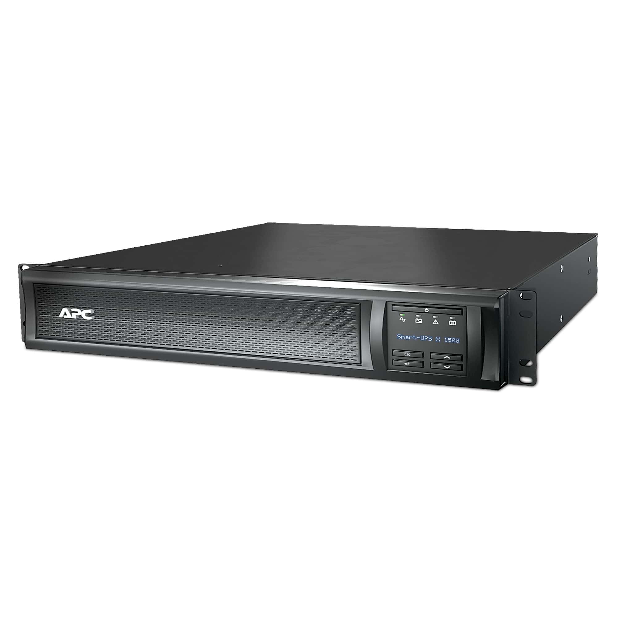 APC Smart-UPS X SMX1500RMI2UNC Noodstroomvoeding - 1500VA, 8x C13 uitgang, USB, NMC (SMX1500RMI2UNC) thumbnail