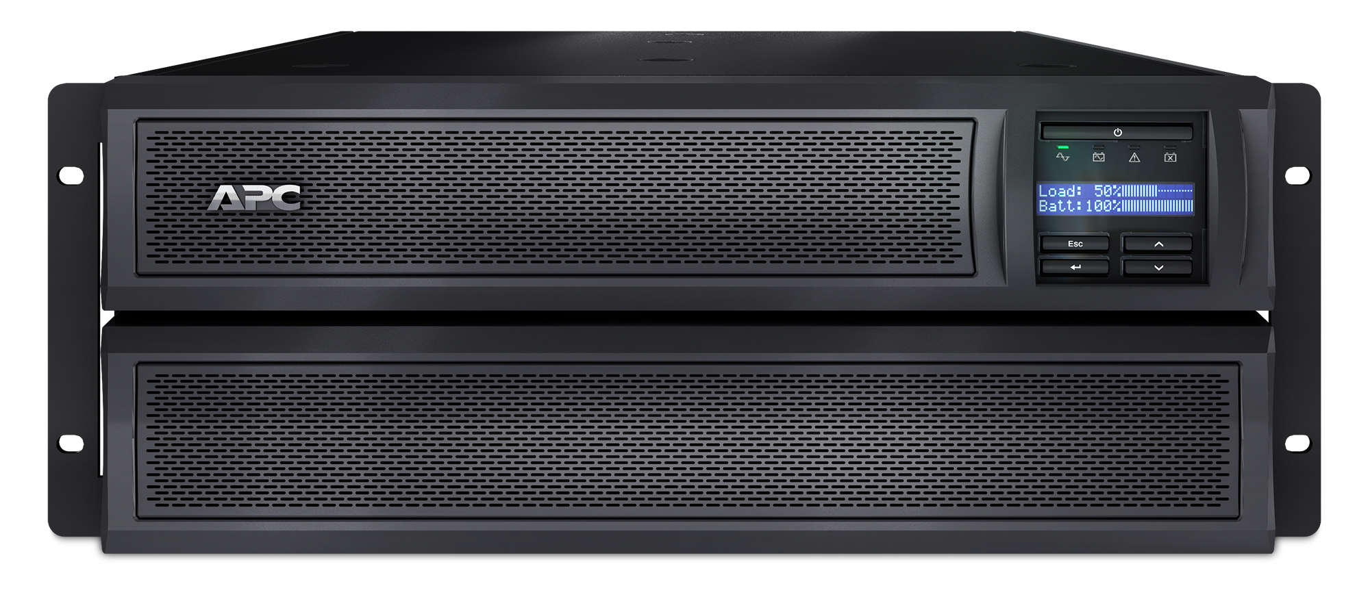 APC Smart-UPS X SMX2200HV Noodstroomvoeding - 2200VA, 8x C13, 2x C19 uitgang, USB, short depth (SMX2200HV) thumbnail