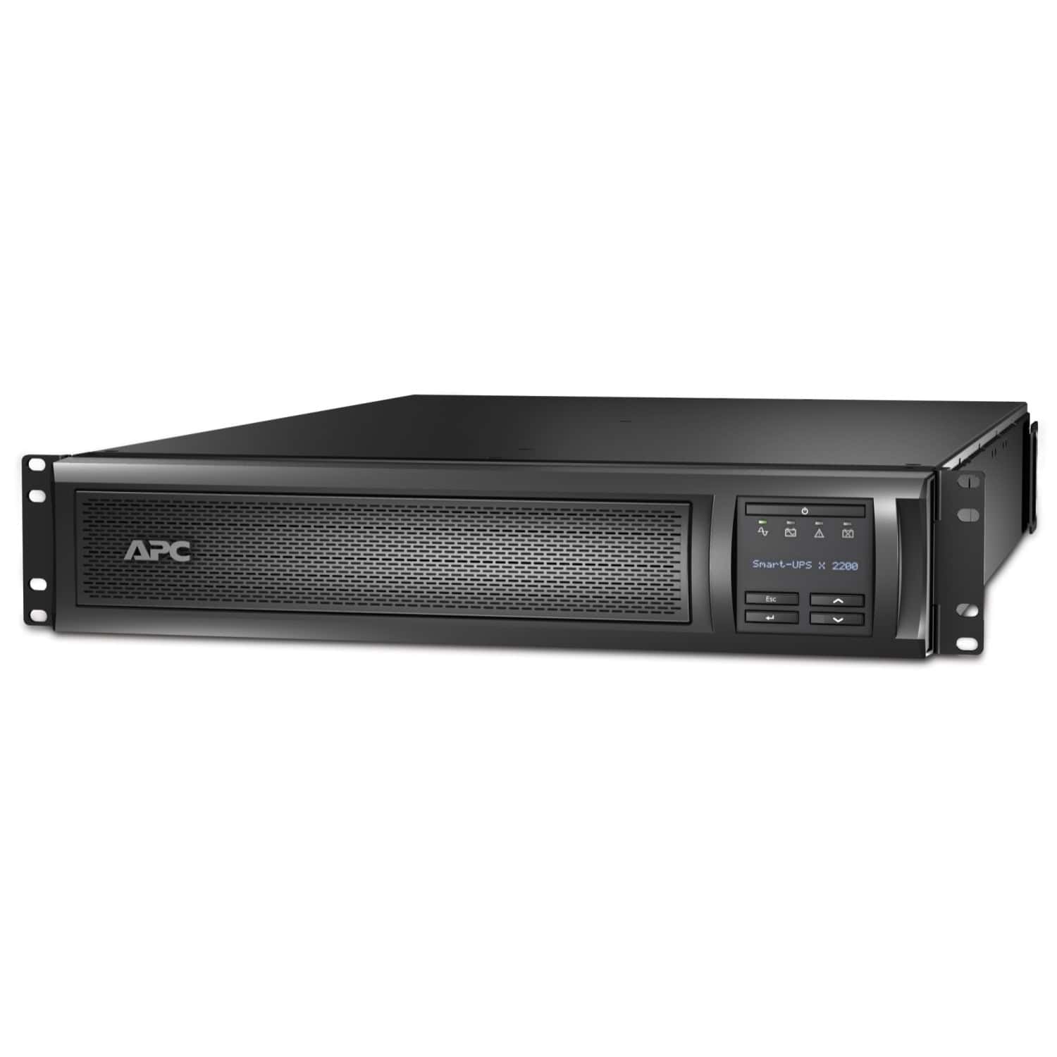 APC Smart-UPS X SMX2200RMHV2U Noodstroomvoeding - 8x C13, 2x C19 uitgang, USB, 2200VA (SMX2200RMHV2U) thumbnail