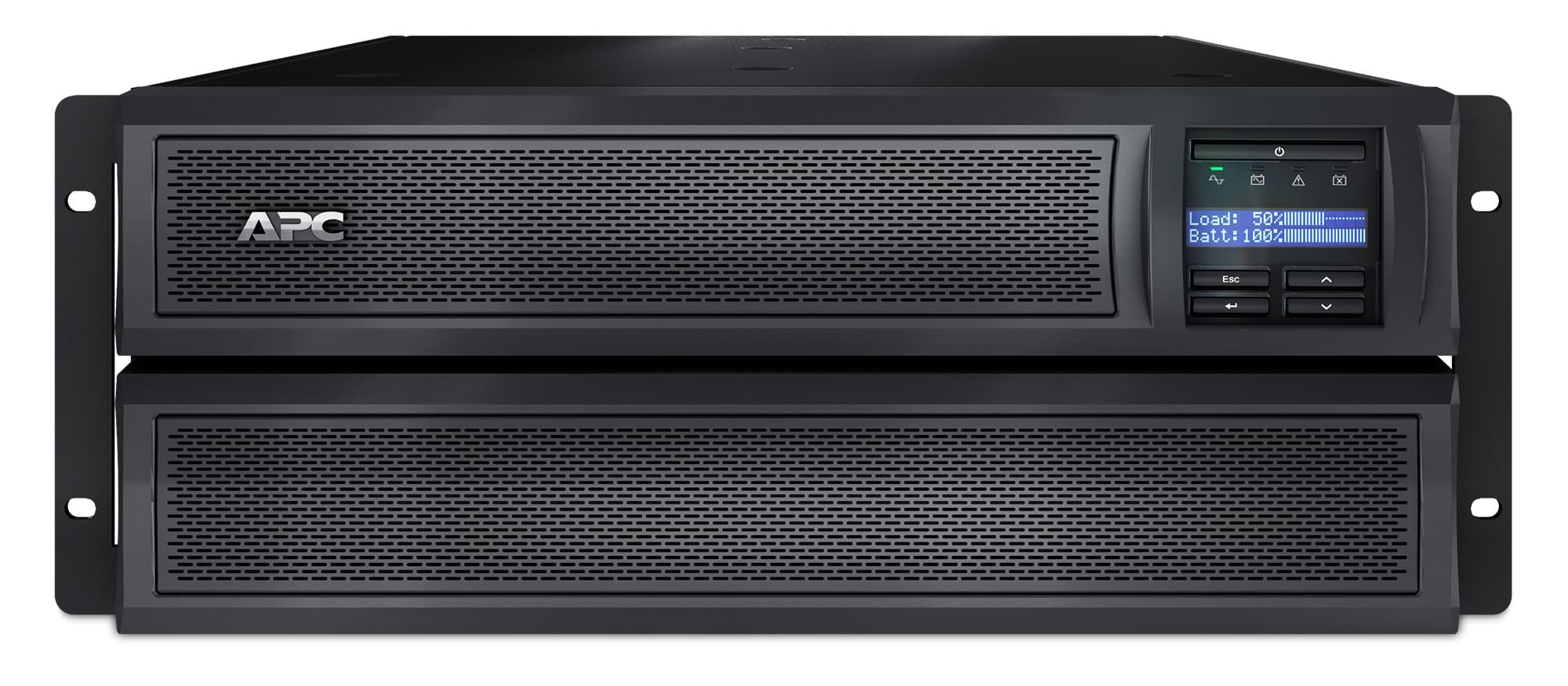 APC Smart-UPS X SMX3000HVNC - 3000VA, 8x C13, 2x C19 uitgang, USB, uitbreidbare runtime, short depth, NMC (SMX3000HVNC) thumbnail