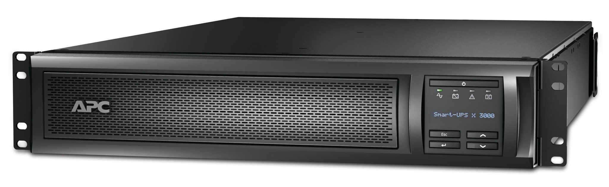 APC Smart-UPS X SMX3000RMHV2UNC Noodstroomvoeding - 3000VA, 8x C13, 1x C19 uitgang, USB, NMC (SMX3000RMHV2UNC) thumbnail