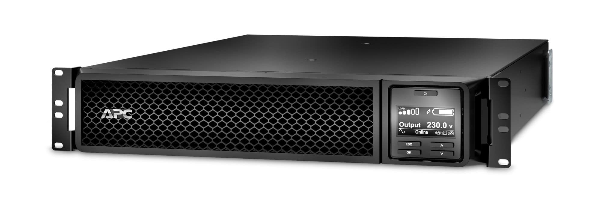 APC Smart-UPS On-Line SRT2200RMXLI Noodstroomvoeding - 2200VA, 8x C13 & 2x C19, rackmount (SRT2200RMXLI) thumbnail