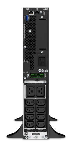 APC Smart-UPS On-Line SRT2200XLI Noodstroomvoeding - 2200VA, 8x C13 & 2x C19, tower (SRT2200XLI) thumbnail