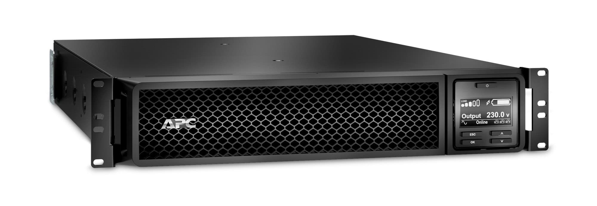 APC Smart-UPS On-Line 3000VA noodstroomvoeding 6x C13, 2x C19 uitgang, rackmountable, 208V/230V (SRT3000RMXLW-IEC) thumbnail