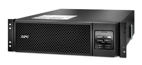 APC Smart-UPS On-Line SRT5KRMXLW-HW - 5kW/VA, hardwire 1 fase uitgang, rackmountable, Embedded NMC, 208V/230V (SRT5KRMXLW-HW) thumbnail