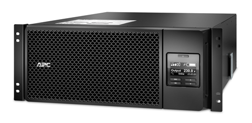 APC Smart-UPS On-Line SRT6KRMXLI-6W - 6kW/VA, 6x C13, 4x C19, hardwire 1 fase uitgang, rackmountable, Embedded NMC, 6 jaar garantie (SRT6KRMXLI-6W) thumbnail